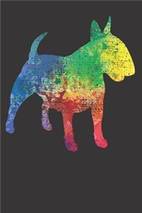 Bull Terrier Dog LGBT Notebook Journal
