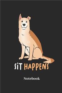 Sit Happens Notebook