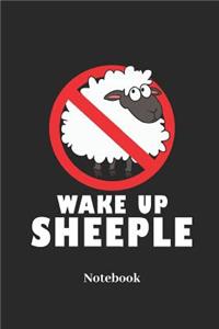 Wake Up Sheeple Notebook