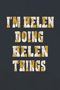 I'm Helen Doing Helen Things