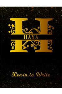Haya Learn To Write
