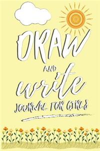 Draw and Write Journal for Girls