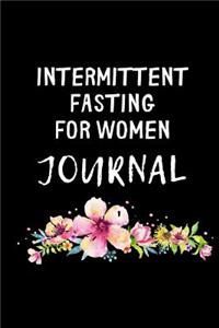 Intermittent Fasting For Women Journal
