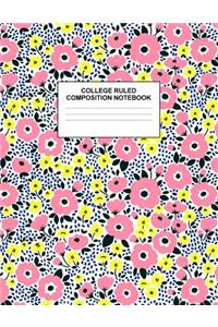 College Ruled Composition Notebook