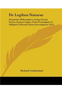 De Legibus Naturae