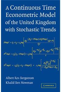 Continuous Time Econometric Model of the United Kingdom with Stochastic Trends
