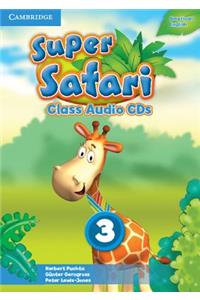 Super Safari American English Level 3 Class Audio CDs (2)