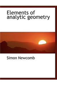 Elements of Analytic Geometry