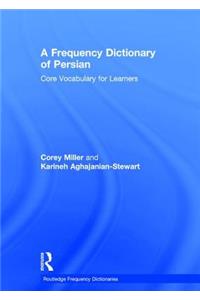 A Frequency Dictionary of Persian