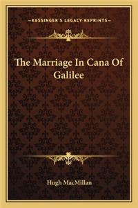 Marriage in Cana of Galilee