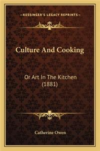 Culture and Cooking
