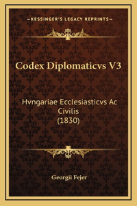 Codex Diplomaticvs V3