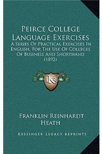 Peirce College Language Exercises