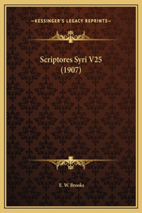 Scriptores Syri V25 (1907)