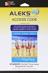 Aleks 360 Access Card (11 Weeks) for Intermediate Algebra