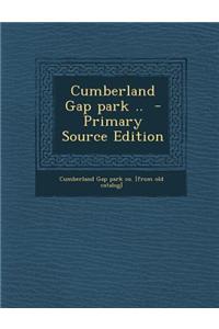 Cumberland Gap Park ..