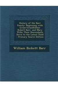 History of the Barr Family