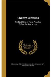 Twenty Sermons