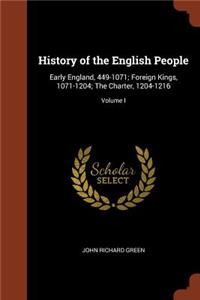 History of the English People