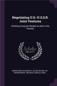 Negotiating U.S.-U.S.S.R. Joint Ventures