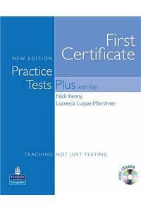 Practice Tests Plus FCE New Edition Students Book with Key/C
