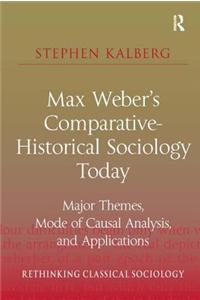Max Weber's Comparative-Historical Sociology Today
