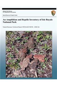 Amphibian and Reptile Inventory of Isle Royale National Park