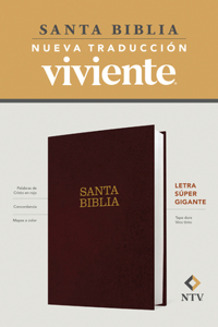 Santa Biblia NTV, letra super gigante (Letra Roja, Tapa dura