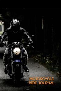 Motorcycle Ride Journal