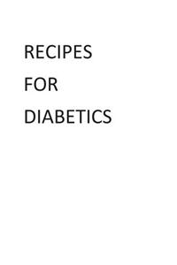 Recipes for Diabetics