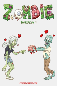 Zombie Malbuch 1