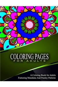 COLORING PAGES FOR ADULTS - Vol.2: adult coloring pages