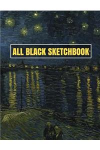 All Black Sketchbook