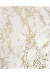 Marble and Gold Foil Notebook