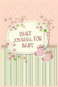 Daily Journal For Baby