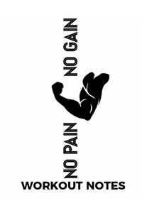 No Pain No Gain Workout Notes