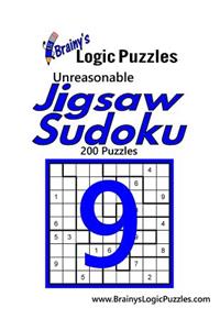 Brainy's Logic Puzzles Unreasonable Jigsaw Sudoku #9