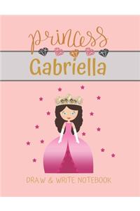 Princess Gabriella Draw & Write Notebook