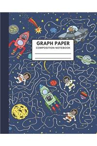 Graph Paper Composition Notebook