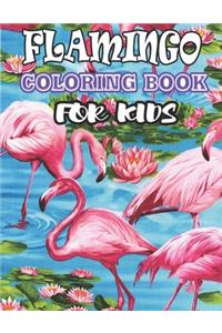 Flamingos Coloring Book