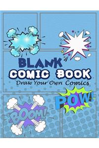 Blank Comic Book Draw Your Own Comics