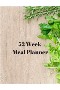 52 Week Meal Planner