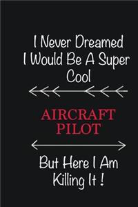 I never Dreamed I would be a super cool Aircraft pilot But here I am killing it