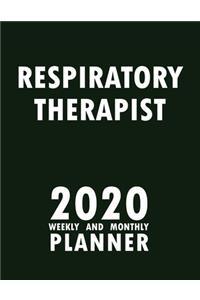 Respiratory Therapist 2020 Weekly and Monthly Planner