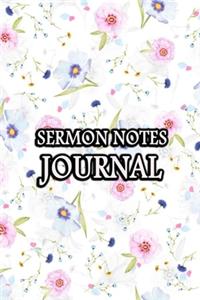 Sermon Notes Journal
