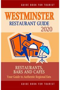 Westminster Restaurant Guide 2020