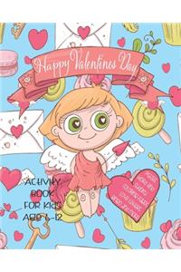 Happy Valentines Day Activity Book For Kids