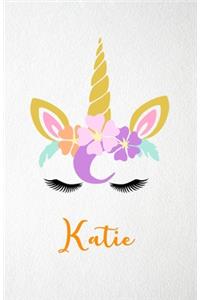 Katie A5 Lined Notebook 110 Pages