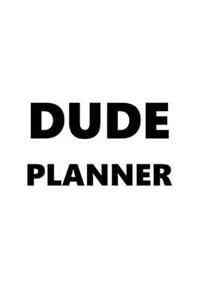 2020 Daily Planner For Men Dude Planner Black Font White Design 388 Pages