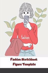 Fashion Sketchbook Figure Template